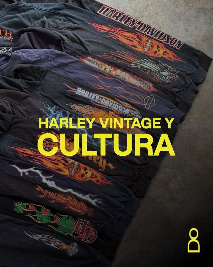 Las poleras vintage de Harley-Davidson han ganado gran popularidad de hace...