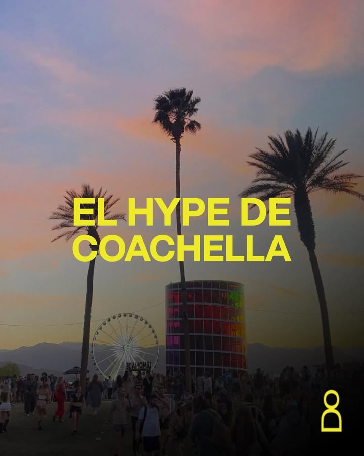 Los billboards camino a Coachella funcionan como una estrategia de impacto...