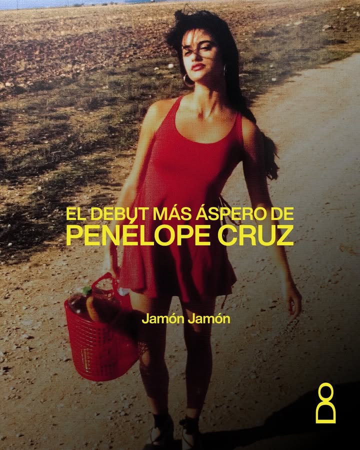 Penélope Cruz tenía 16 años cuando filmó Jamón Jamón y Javier Bardem 23. ah...