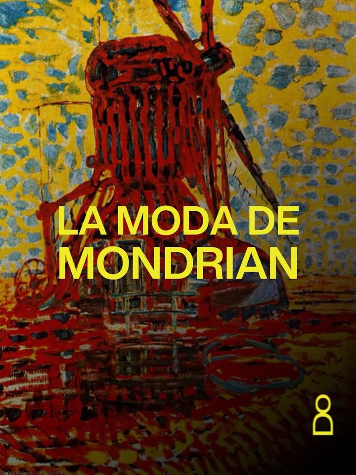 La relación entre Yves Saint Laurent y Piet Mondrian marcó uno de los encue...