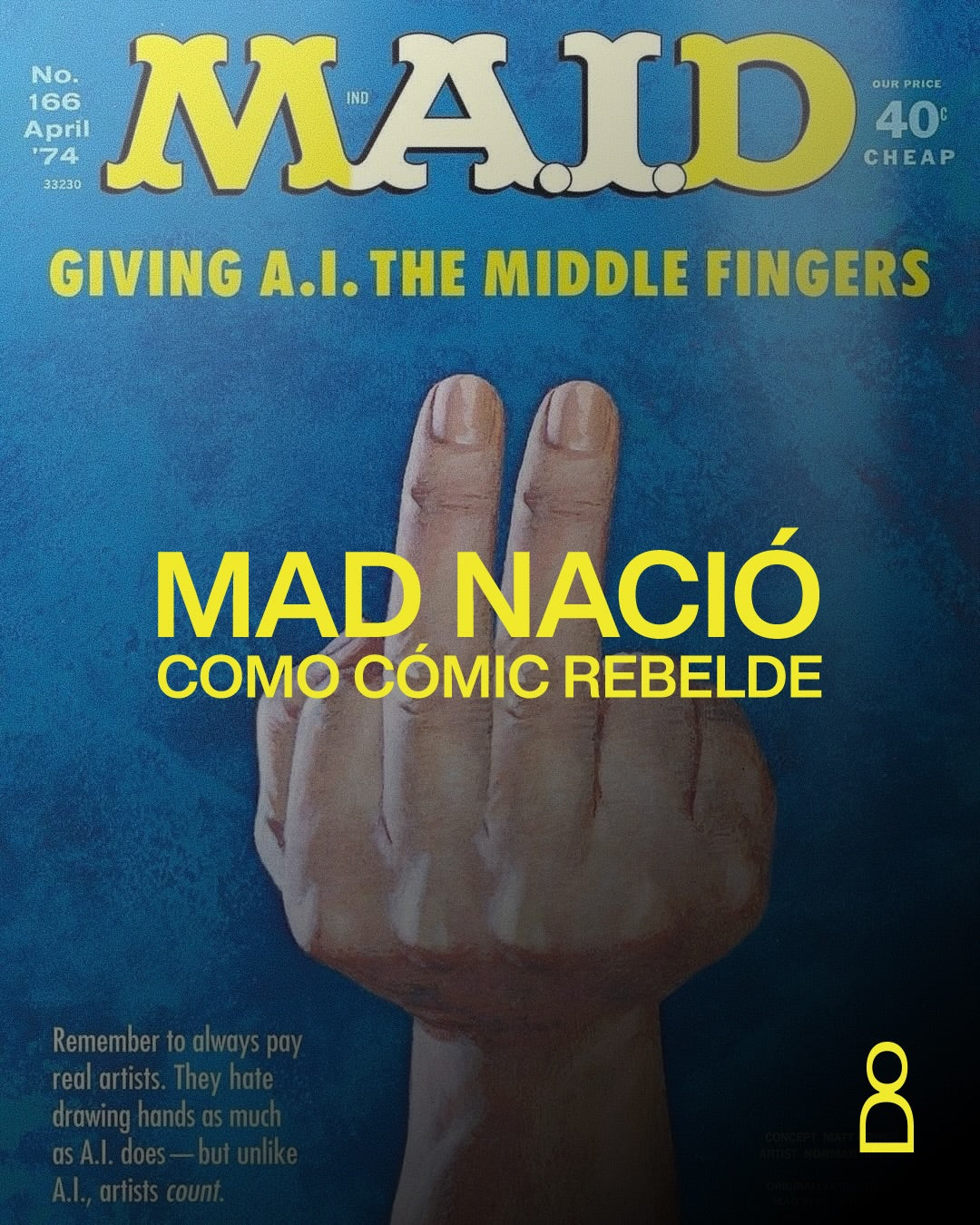 Lo más astuto de MAD no fue un chiste, fue un cambio de formato. En 1955 de...