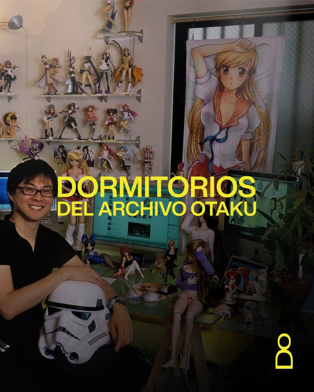 entrar a estos cuartos es ver cómo una afición organiza el espacio completo...
