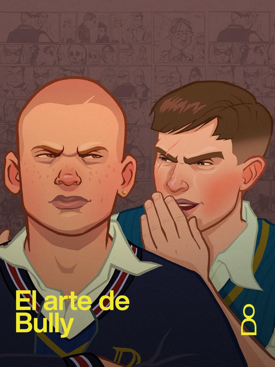 el arte promocional de Bully entendió el juego antes de explicarlo. Jimmy H...