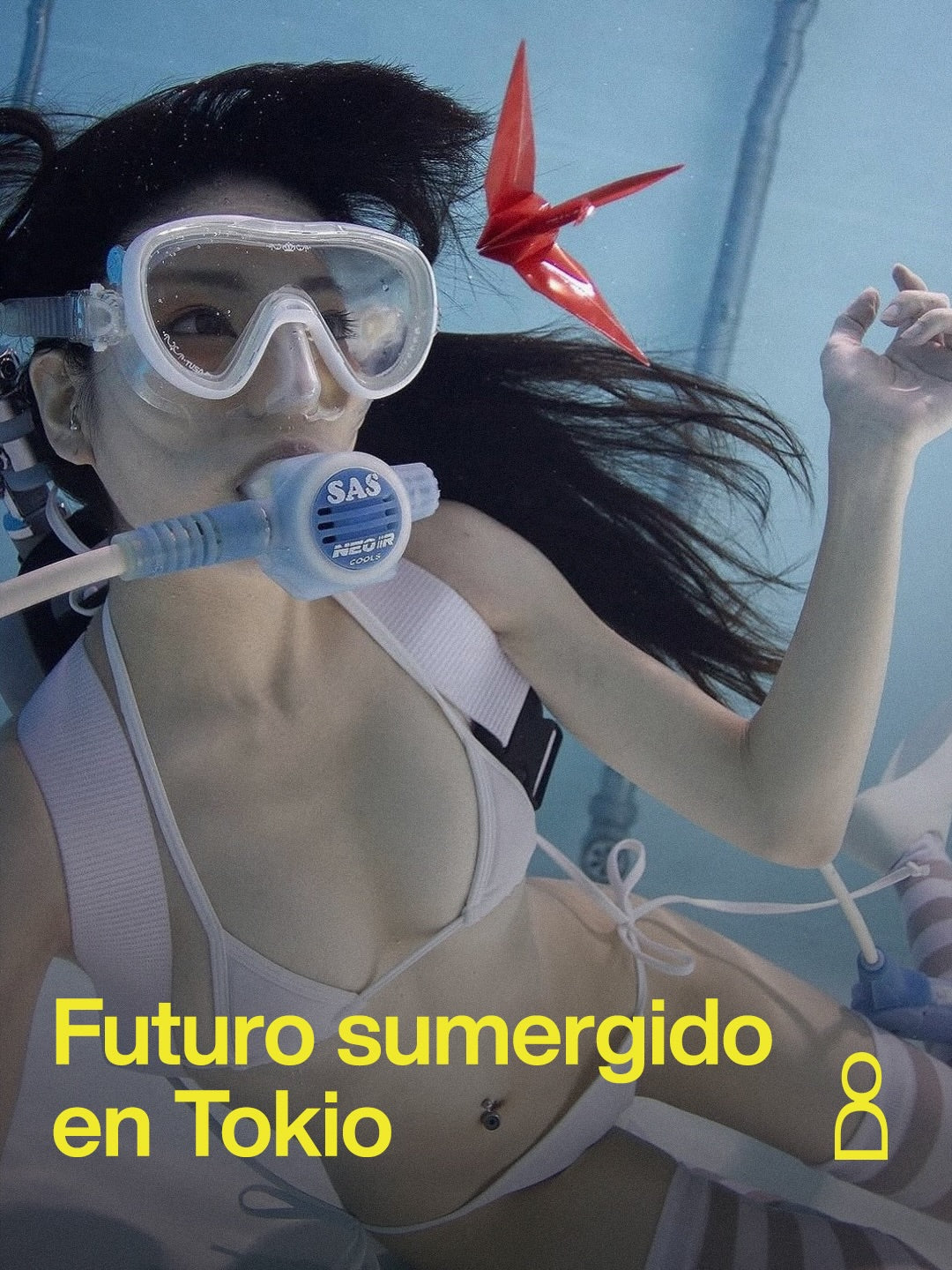 Manabu Koga empezó a llevar el retrato submarino hacia un terreno raro, ent...