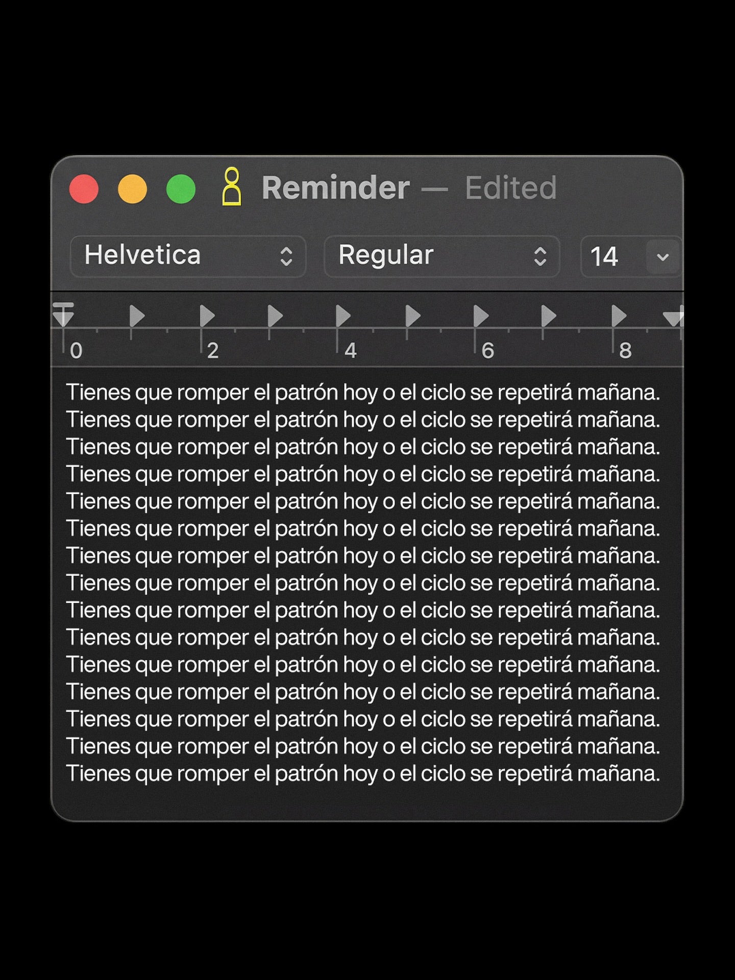 A veces cambiar la historia empieza por dejar de esquivarla. @dopamina__mag...
