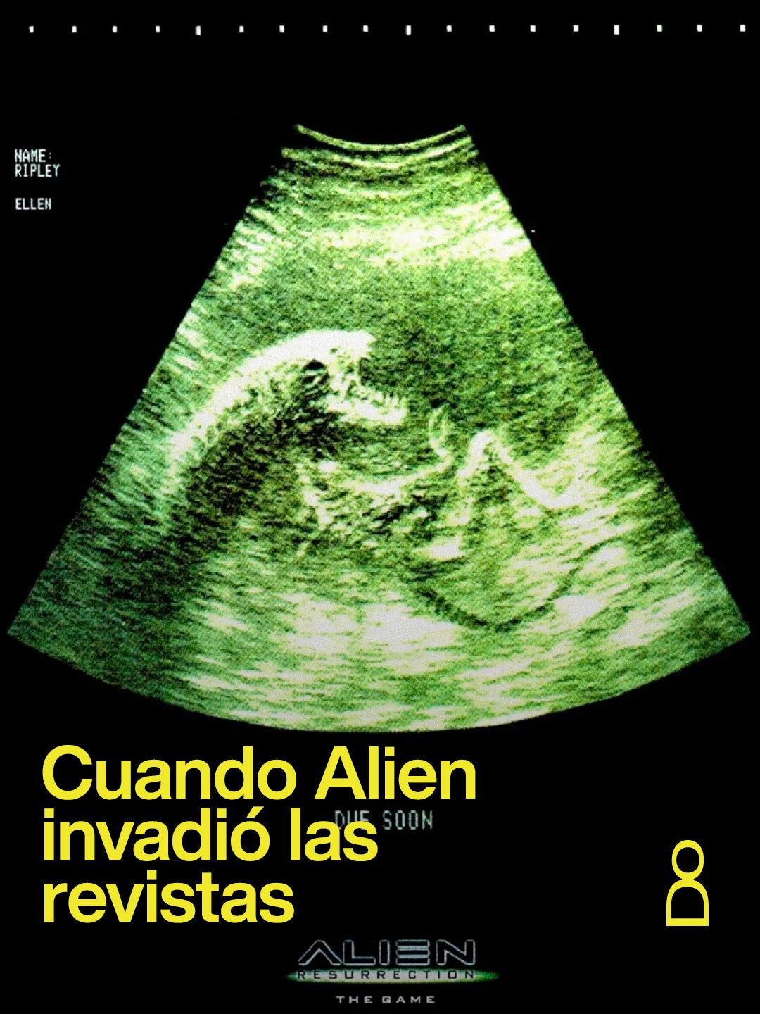 los videojuegos de Alien también se vendían desde el papel. entre los noven...