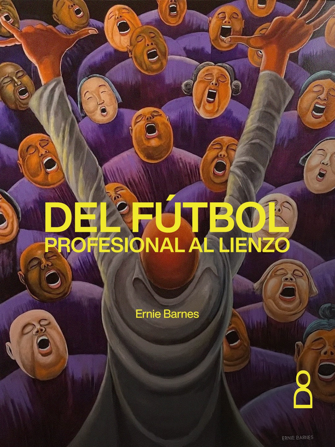 durante sus años como jugador profesional, Ernie Barnes llevaba un cuaderno...