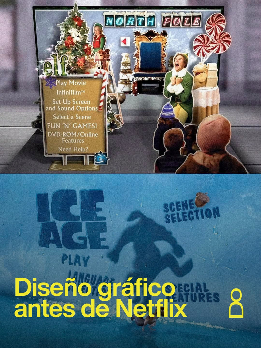 antes de que empezara la película, el DVD ya estaba construyendo su propio...