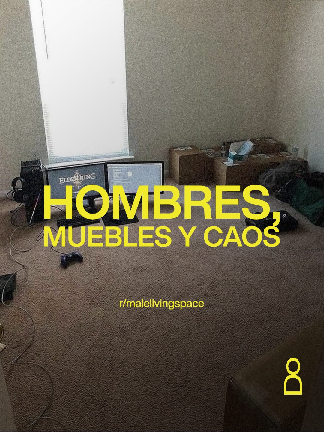 en Reddit hay una comunidad llamada r/malelivingspace donde hombres compart...