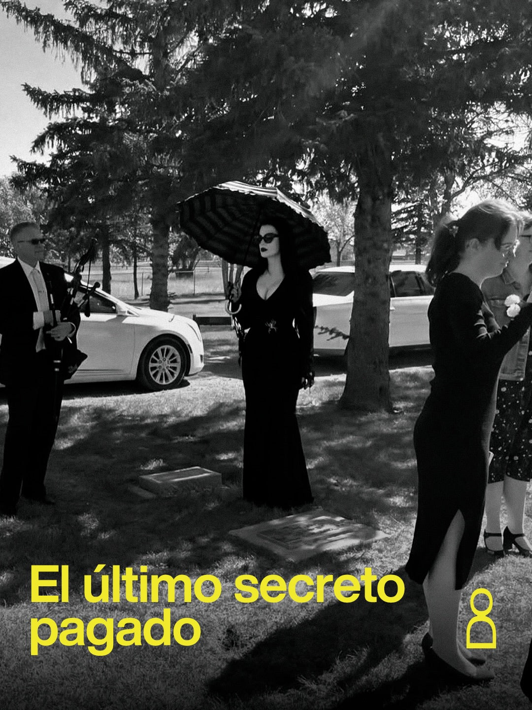 por 500 dólares, Dark Secret ofrece una despedida bastante rara: una mujer...