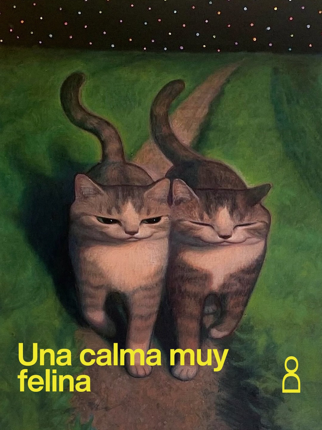 Karin Hosono quiere pintar el 120 % de un gato. para acercarse a esa idea,...