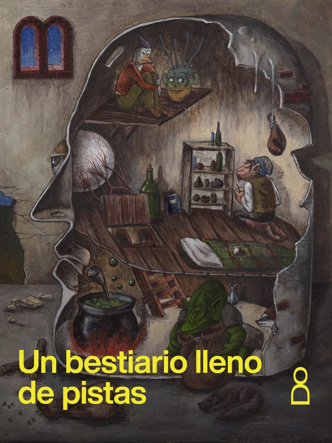 en los dibujos de Davor Gromilović aparecen gigantes, animales híbridos, ca...