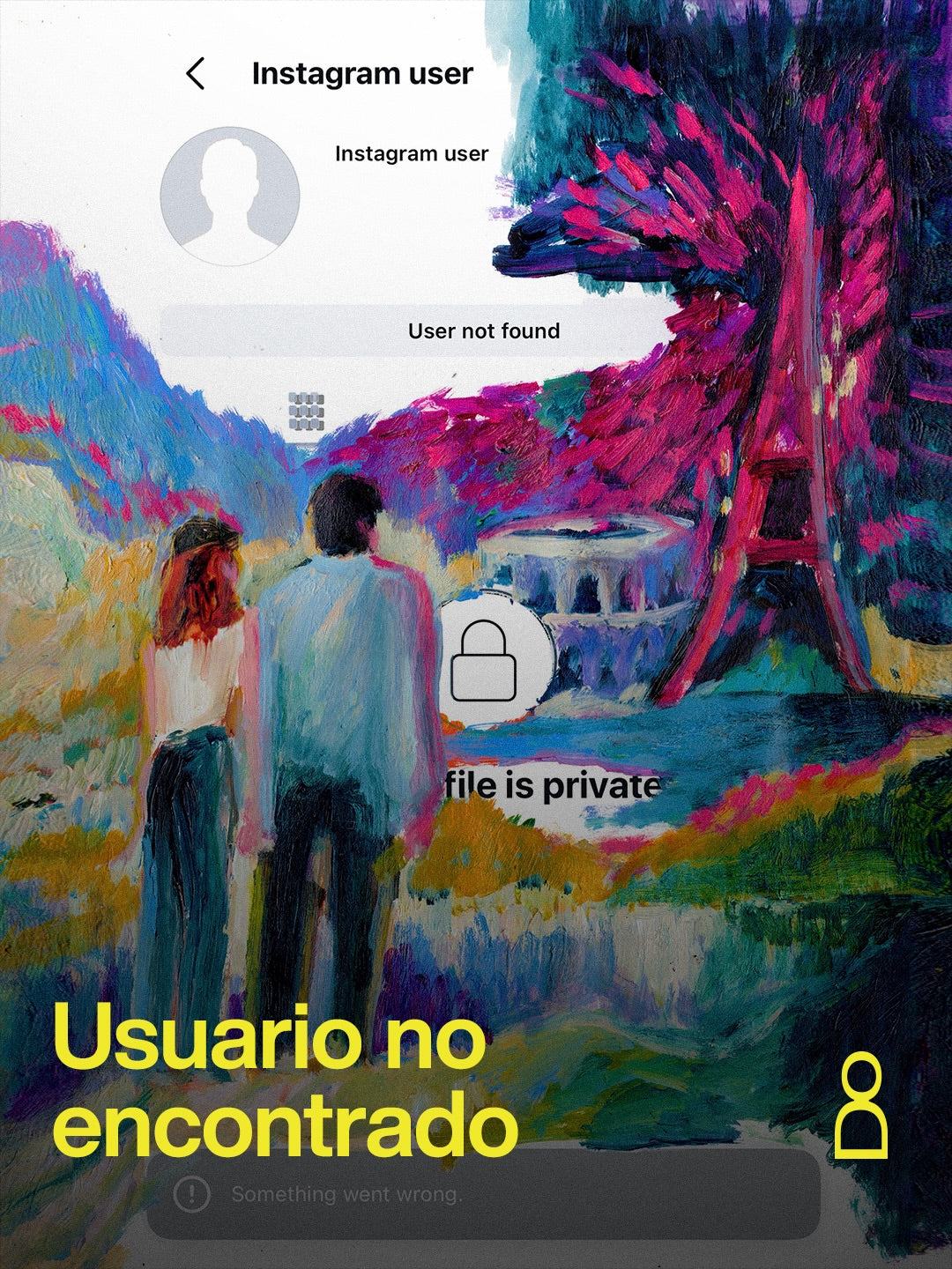hay vínculos que terminan con una frase automática. “user not found” ocupa...
