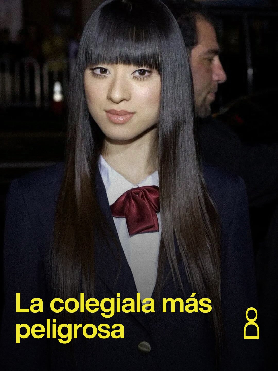 en 2003, Chiaki Kuriyama llegó al estreno de Kill Bill después de interpret...