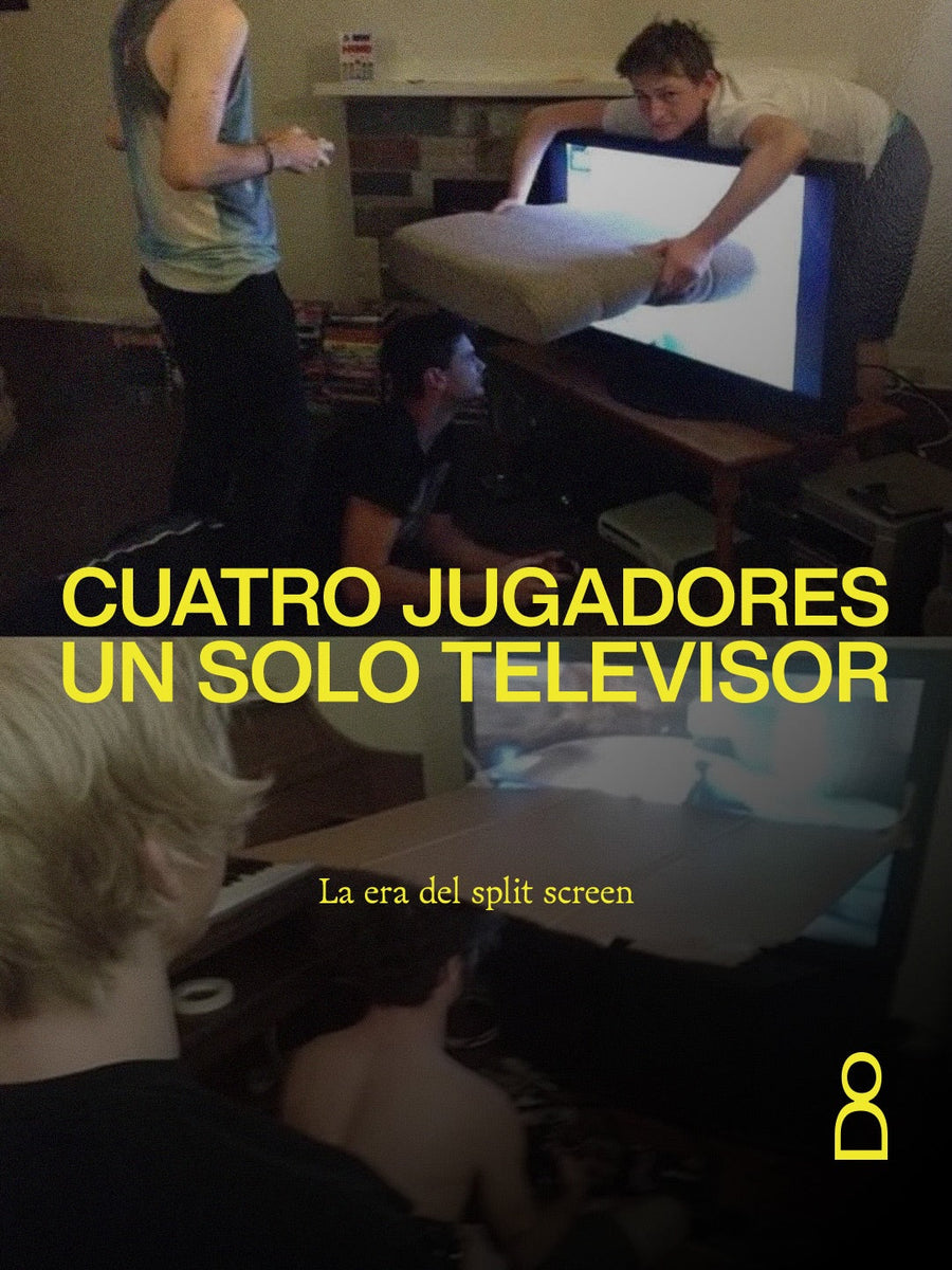 cómo podía una sola pantalla reunir a cuatro personas durante horas? en los...