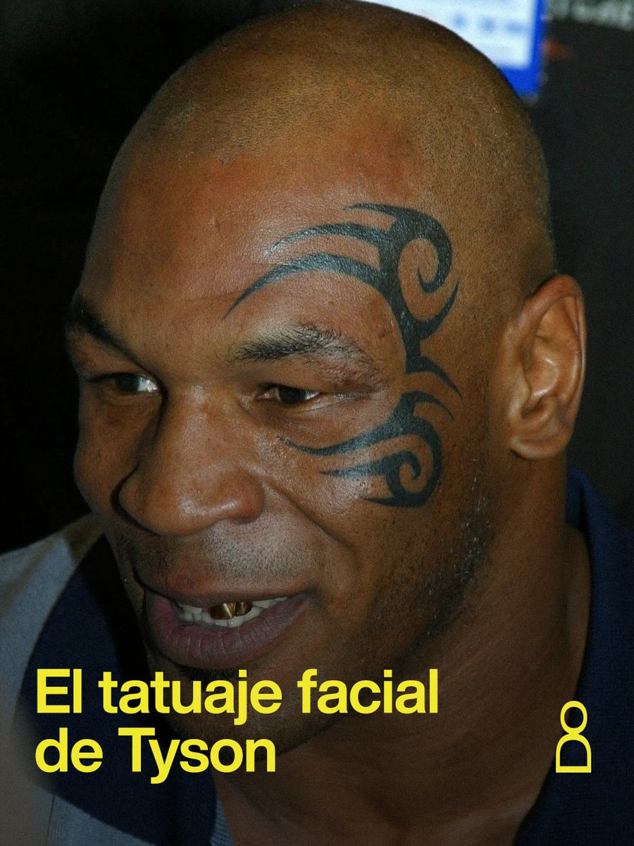 Mike Tyson llegó con una idea muy distinta para su rostro. quería tatuarse...