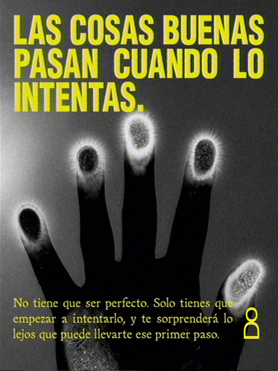 empiezo, aunque todavía no esté listo.