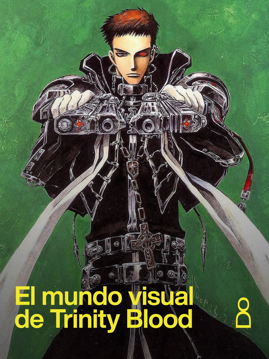 antes de llegar al anime de 2005, Trinity Blood ya tenía una identidad visu...