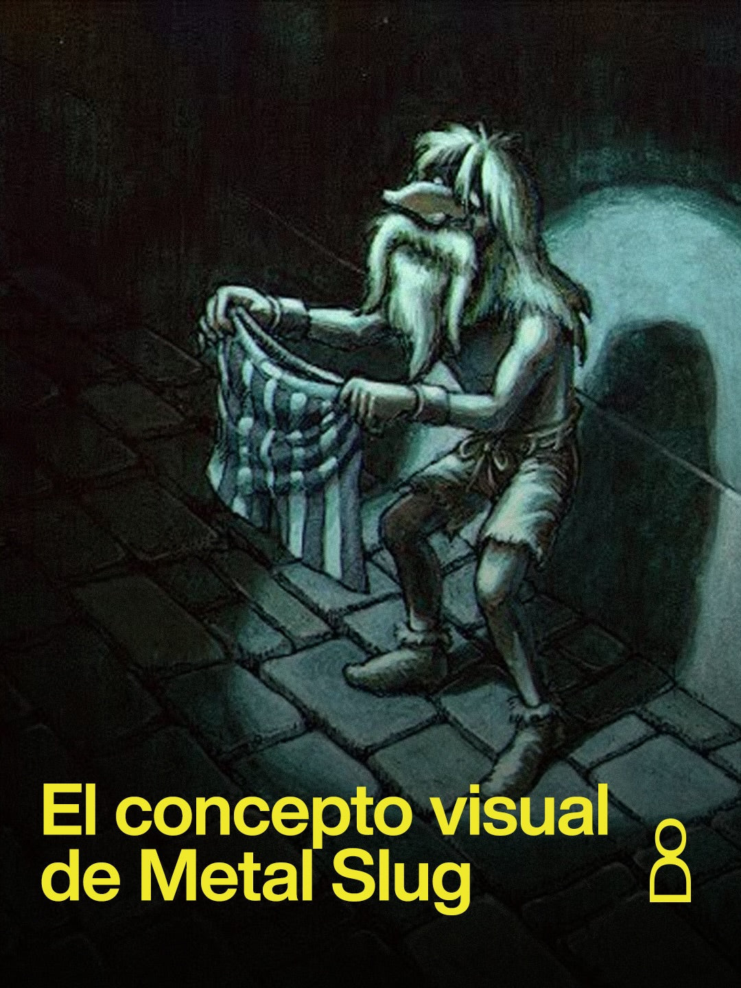 en 1994, Akio Oyabu estaba diseñando personajes de Metal Slug con una decis...