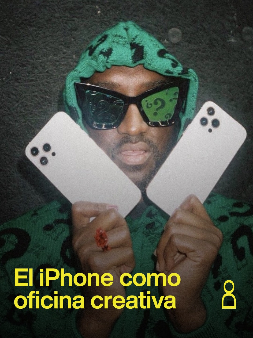 Virgil Abloh podía seguir trabajando mientras su iPhone tuviera batería. ah...