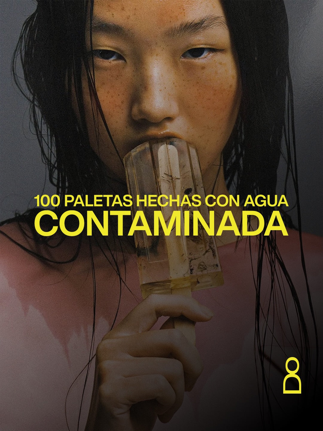 cien paletas de colores hechas con agua que nadie podría beber. en 2017, Hu...
