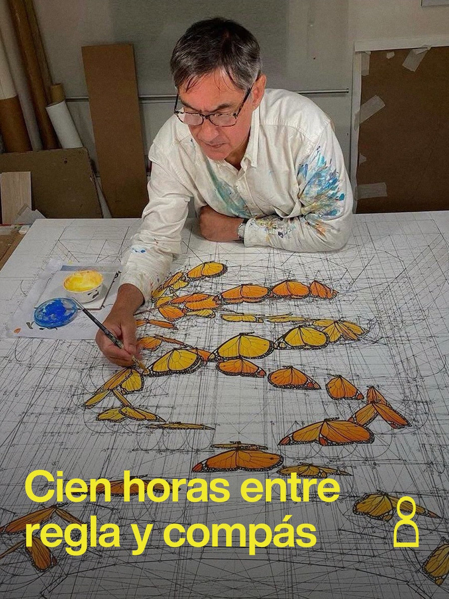 un dibujo de Rafael Araujo puede tomar hasta 100 horas. el arquitecto e ilu...