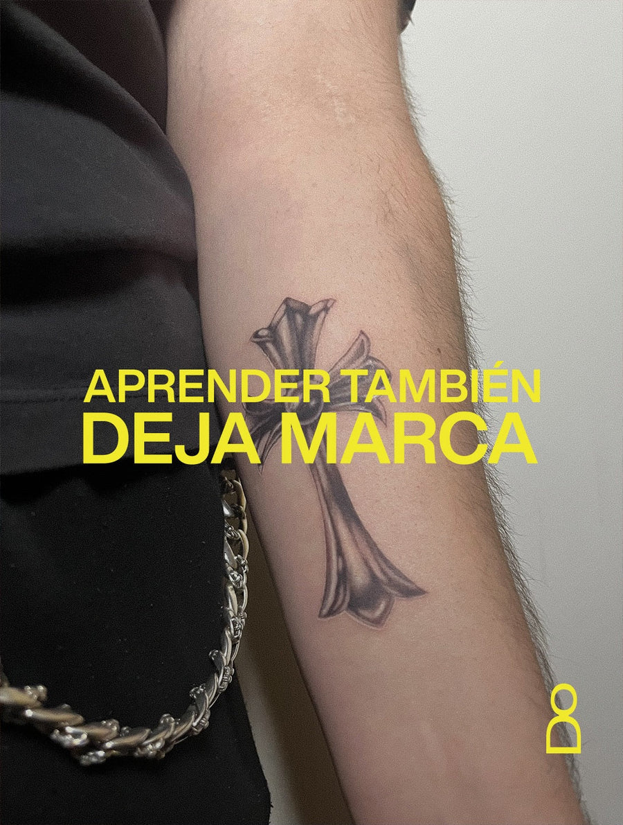 hay una parte del tatuaje que ocurre antes de la aguja. en el trabajo de 𝘽...